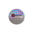 Custom colour changing holographic label/ security 3D hologram sticker with CMYK printing
